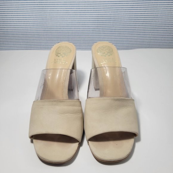 Vince Camuto Cream Mule Women's Size 6M - Picture 2 of 12